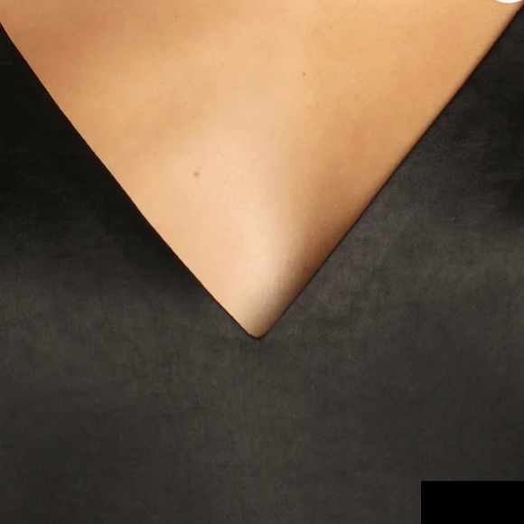 Lulus You're My Favorite Black Satin Slit Leg Jumpsuit - Picture 5 of 5